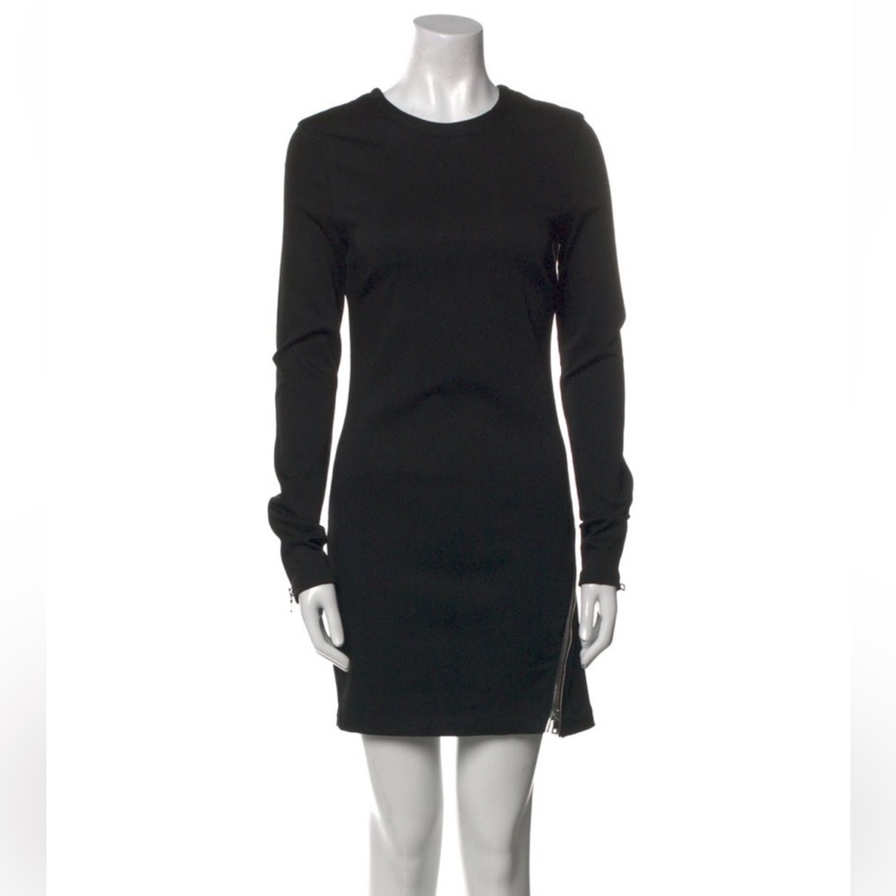 RtA black zipper dress